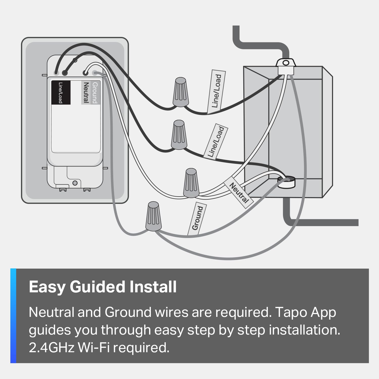 Thumbnail 6 de TP-Link Tapo S505 Matter Smart Light Switch 2-pack