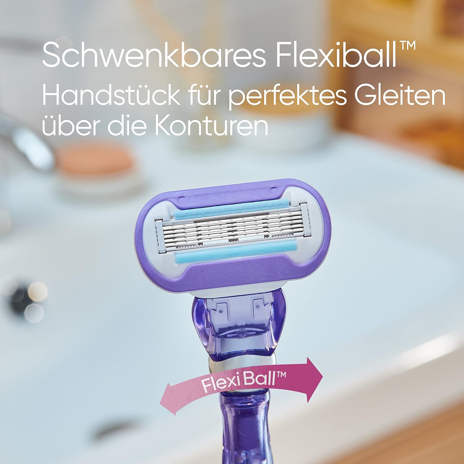 Detalle de Gillette Venus Extra Smooth Swirl Rasierer 9 Klingen