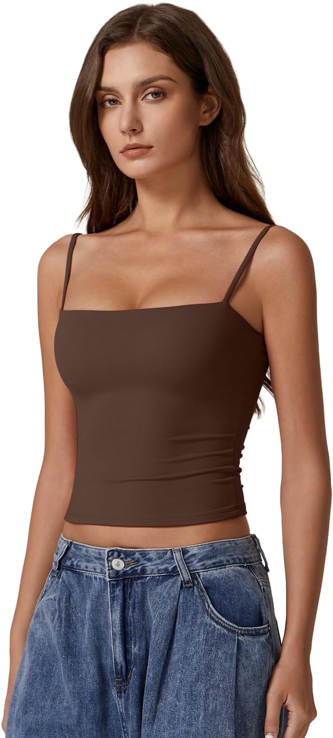 Detalle de QINSEN Double Lined Tank Top 75% Nylon