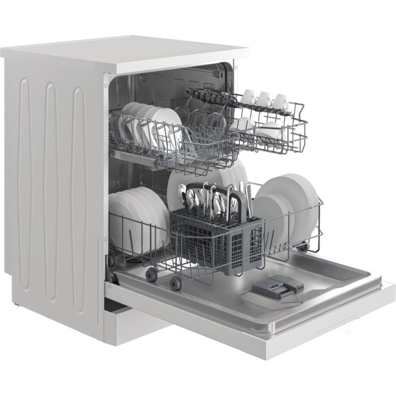 Detalle 2 de Lavavajillas Indesit IN2FE13DT9W 13 Servicios: potencia y eficiencia para hogares de alta demanda