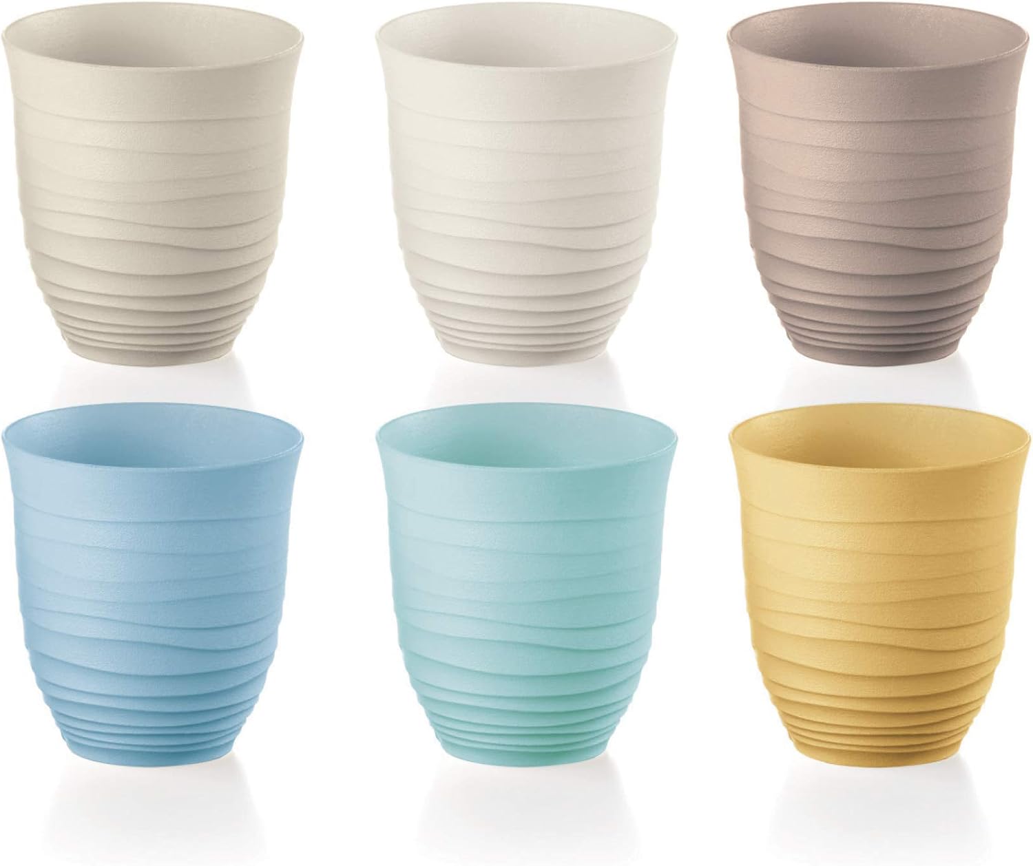 Detalle de Guzzini Tierra set 6 bicchieri bassi 350 ml