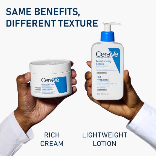 Detalle 2 de CeraVe Face Care & Body Moisturiser for Dry to Very Dry Skin, 454g