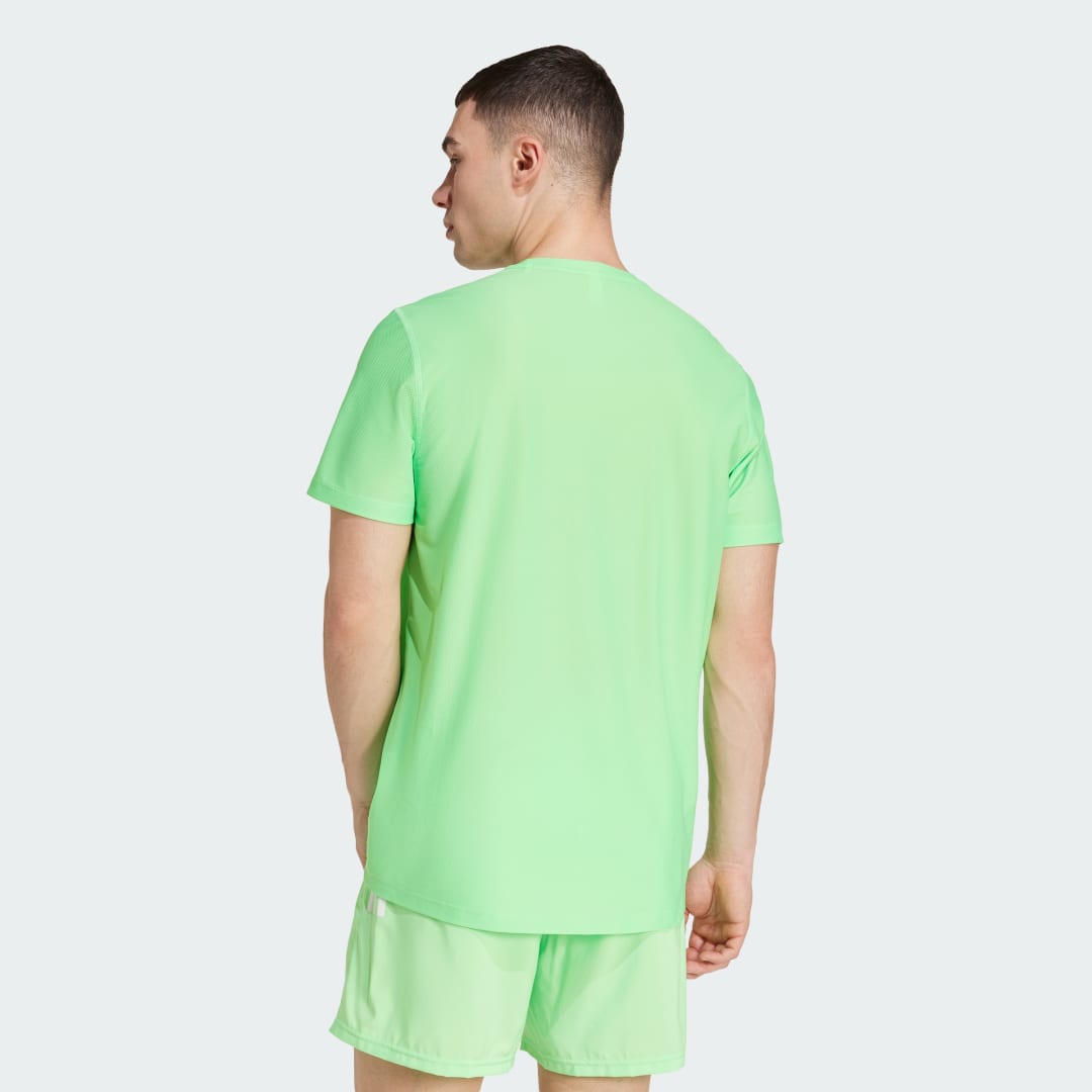 Thumbnail 1 de Camiseta Own the Run de Adidas, Verde: una opción clara para entrenar con estilo
