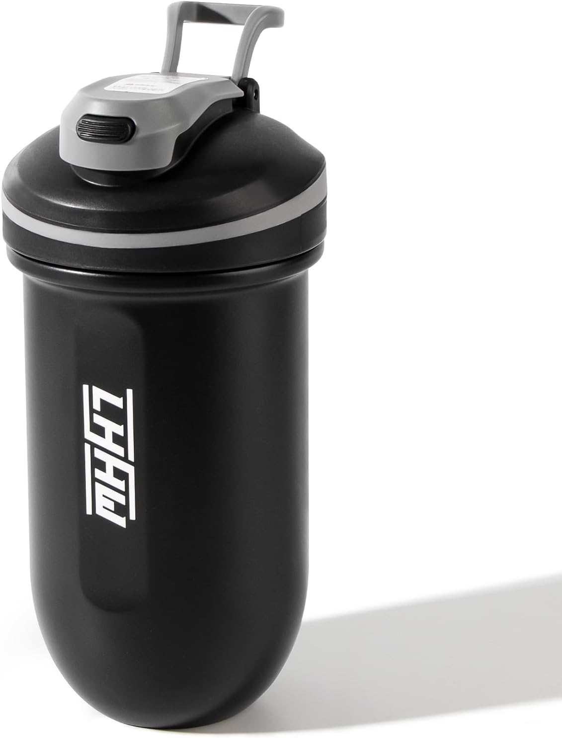 LHHW shaker à protéines en acier inoxydable 500 ml (sans boule d’agitation, anti-fuite, sans BPA)