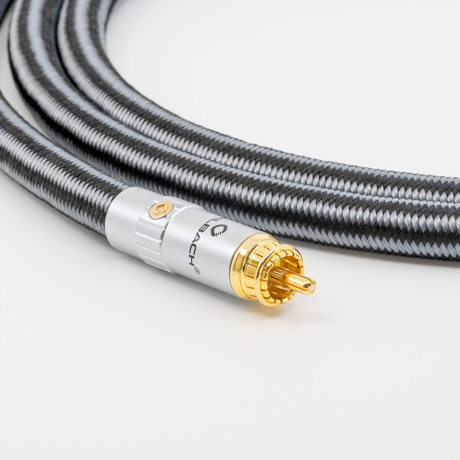 Detalle 2 de Oehlbach XXL Sub Xtreme 220 – kabel subwooferowy RCA 2,20 m, HPOCC