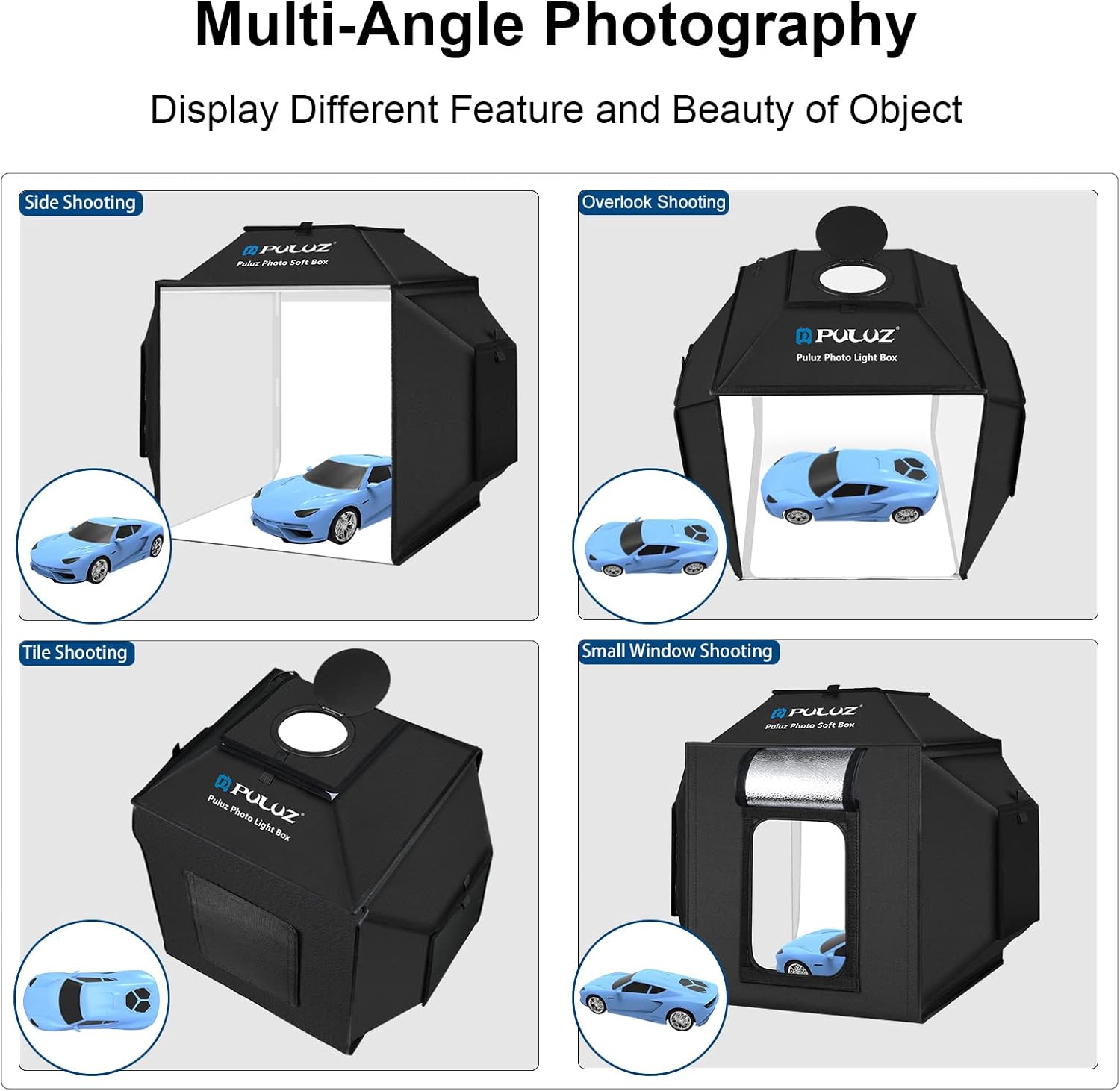 Thumbnail 5 de PULUZ 40cm Photography Studio Light Box