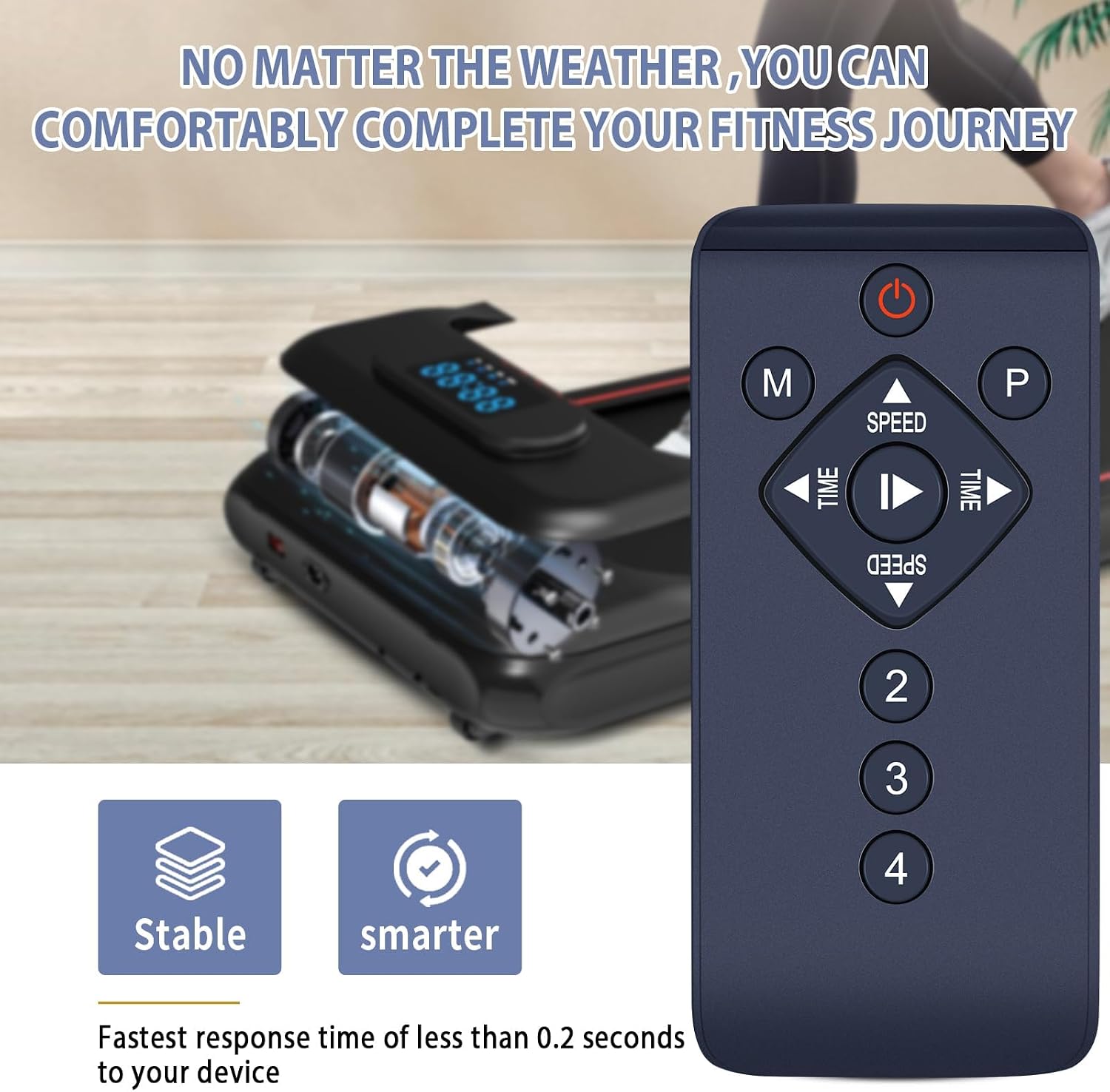 Detalle 2 de TCNOUMT Walking Machine Replacement Remote – Compatible with Orealla TD03-ET-165 and More