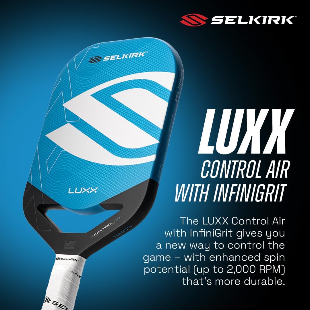 Detalle de Selkirk Sport Labs Project 007 Pickleball Paddles — InfiniGrit Carbon Fiber with Octagonal Grip