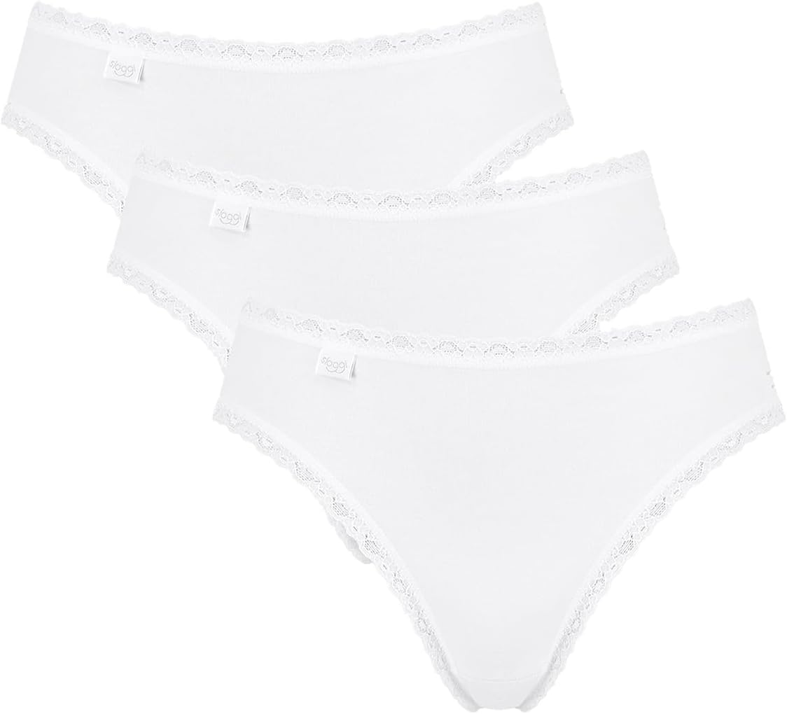 Thumbnail 5 de Sloggi 24/7 Cotton Lace Tai C3P Briefs Femme — Confort coton biologique et dentelle extensible