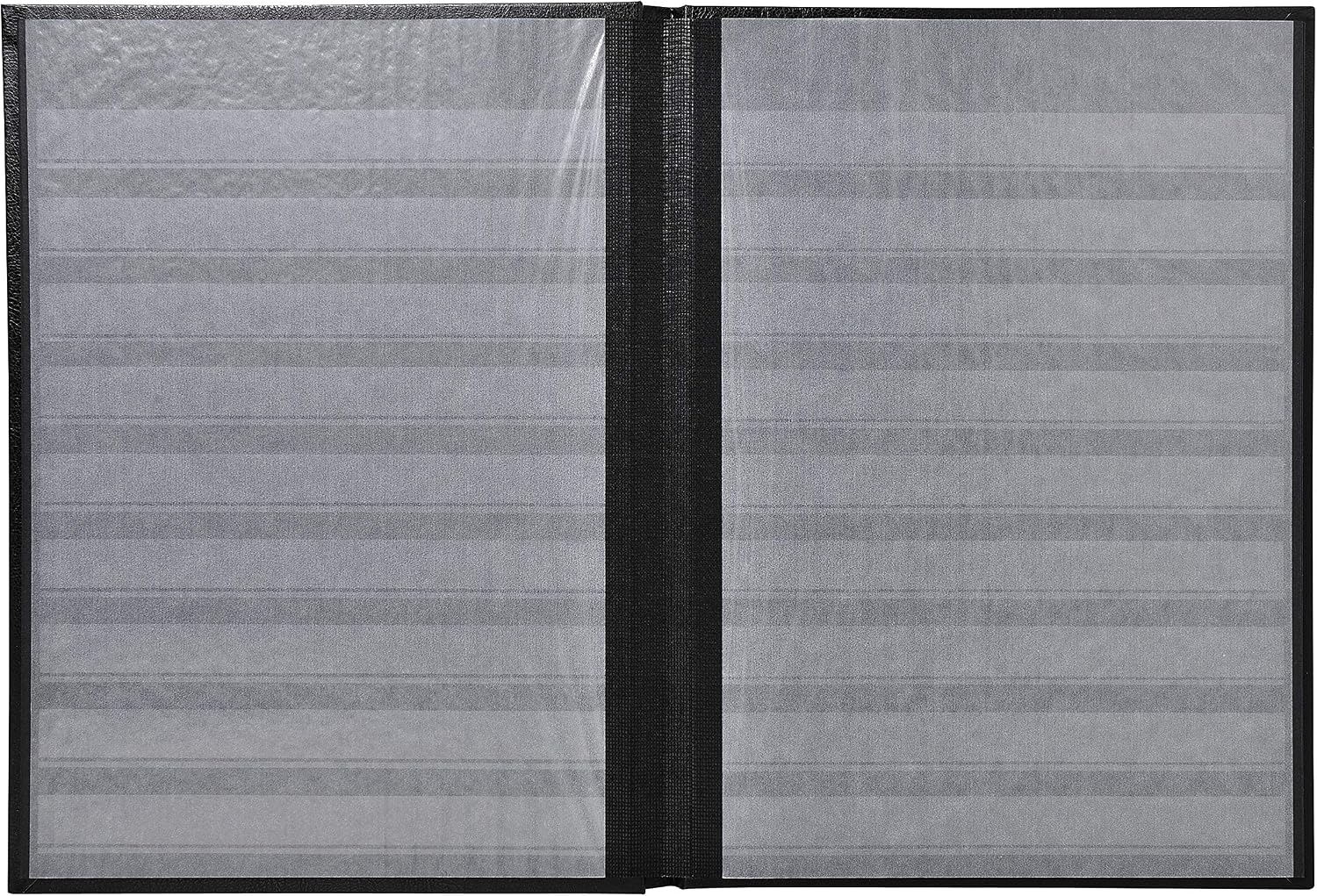 Detalle 2 de Exacompta Classic frimärksalbum i blå läderimitation, 48 sidor