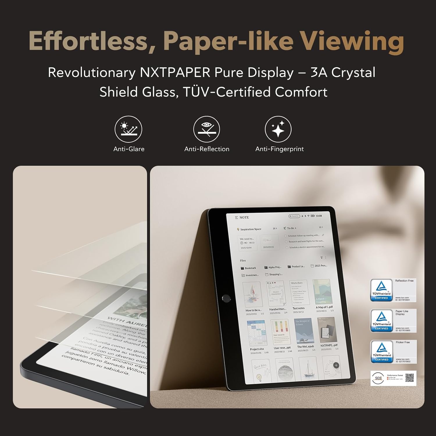 Detalle de TCL NXTPAPER 11 Gen 2 Android Tablet review: a versatile 11-inch drawing pad and digital notebook