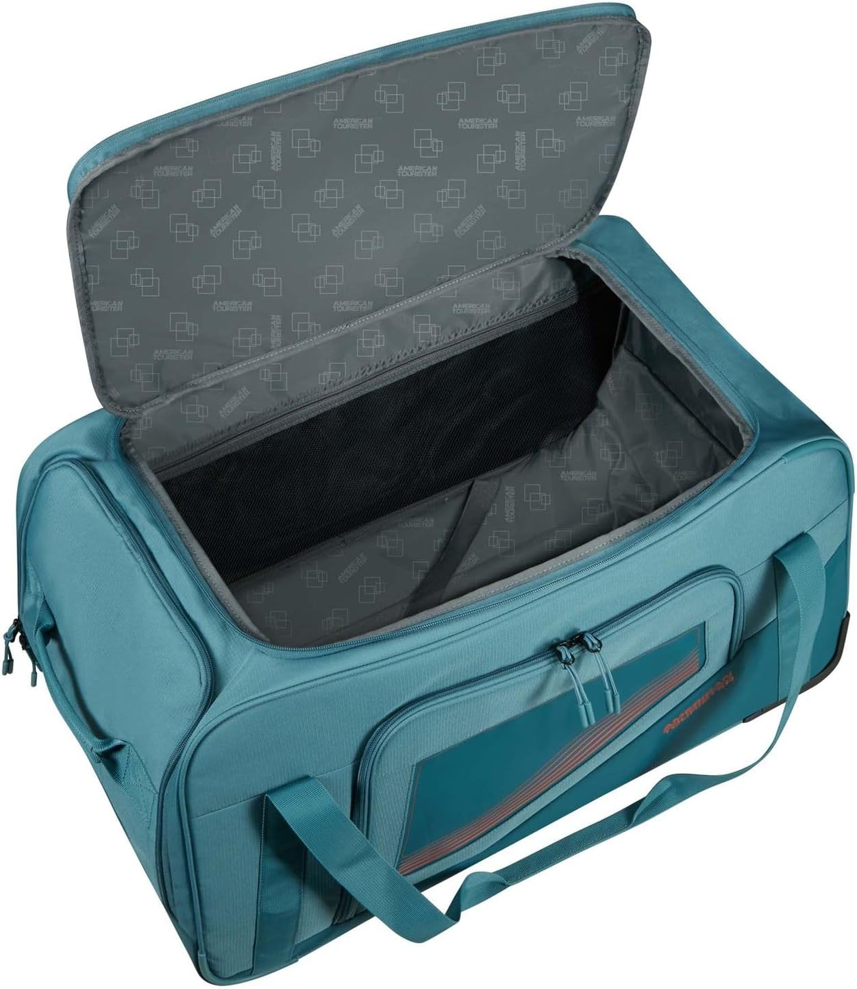 Detalle de American Tourister City Racer Sac de Voyage à roulettes 68 cm – 98 L, bleu Petrol