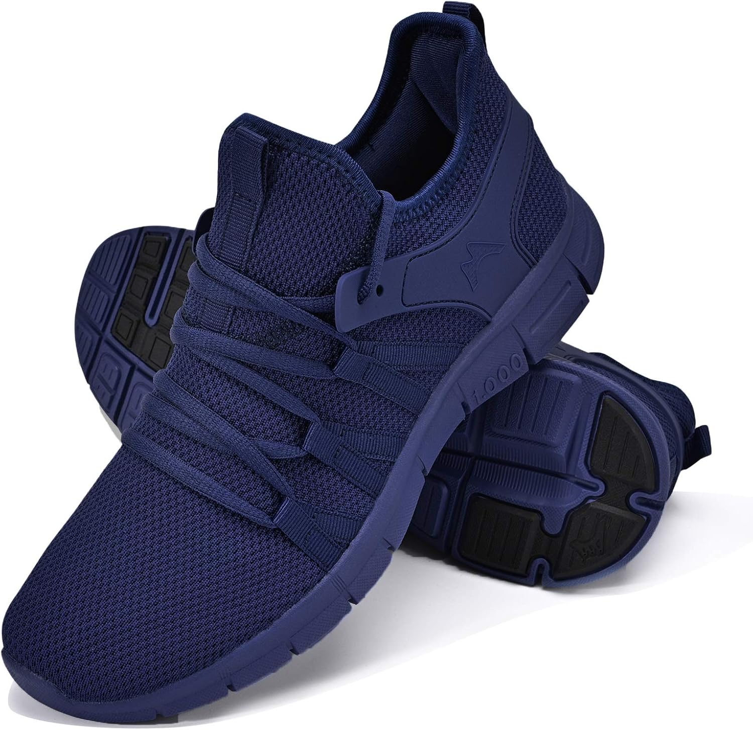 Detalle de INZCOU Lightweight Running Shoes – Breathable Non-Slip Mesh Sneakers for Gym & Walking
