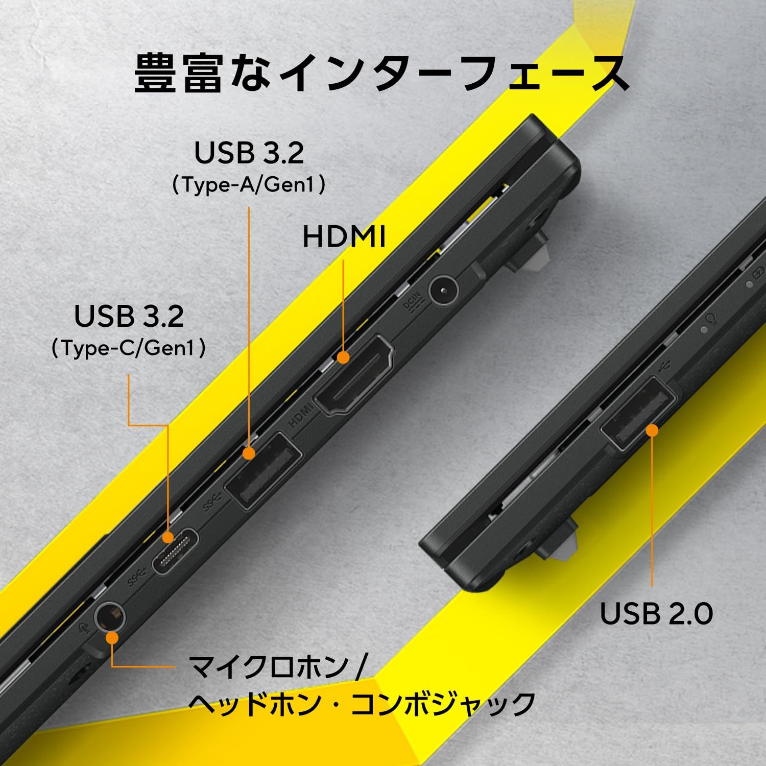 Thumbnail 6 de ASUS Vivobook Go 15 E1504FA-R5165BLSAM 15.6型ノートPC、Ryzen 5・16GB・512GB SSD