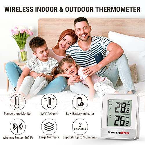 Thumbnail 2 de ThermoPro TP200C termómetro digital 150 m