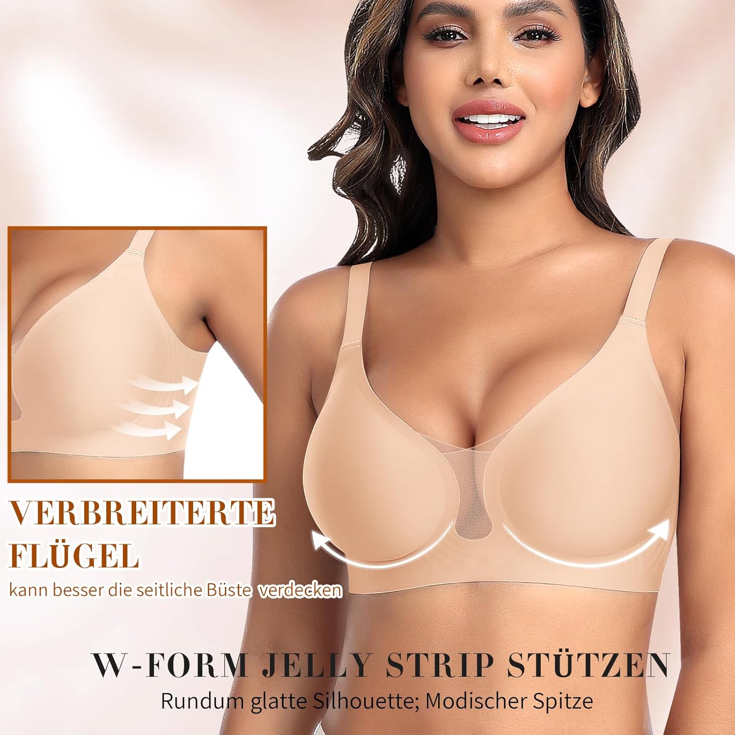 Thumbnail 3 de BH Damen Ohne Bügel Nahtloser Glatter Bustier