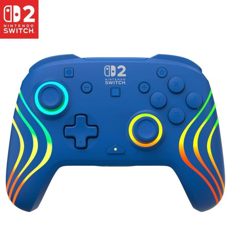 Mando Turtle Beach Afterglow Wave Wireless Blue Switch 2 para Nintendo Switch 2