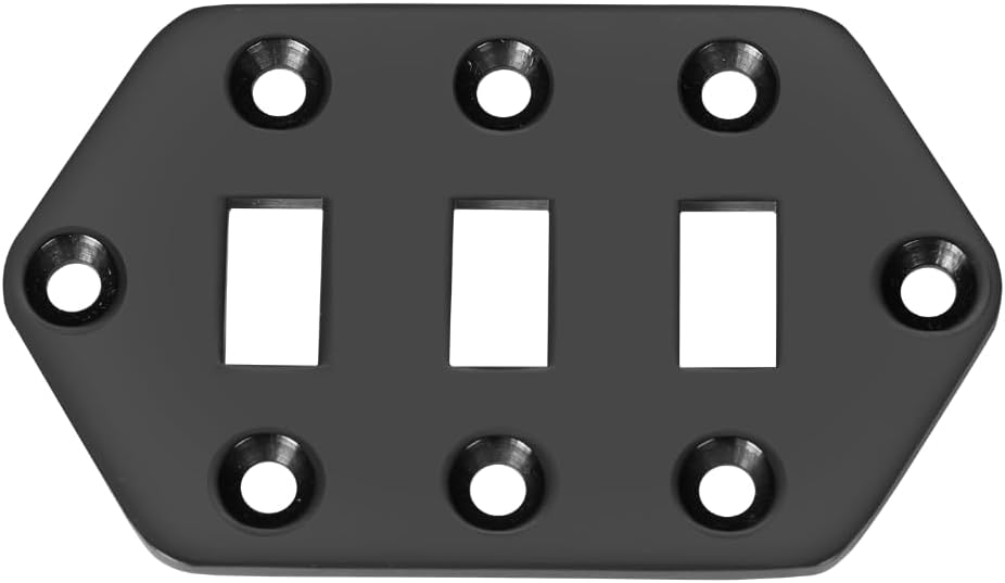 Detalle de Dopro Electric Guitar Control Plate Steel