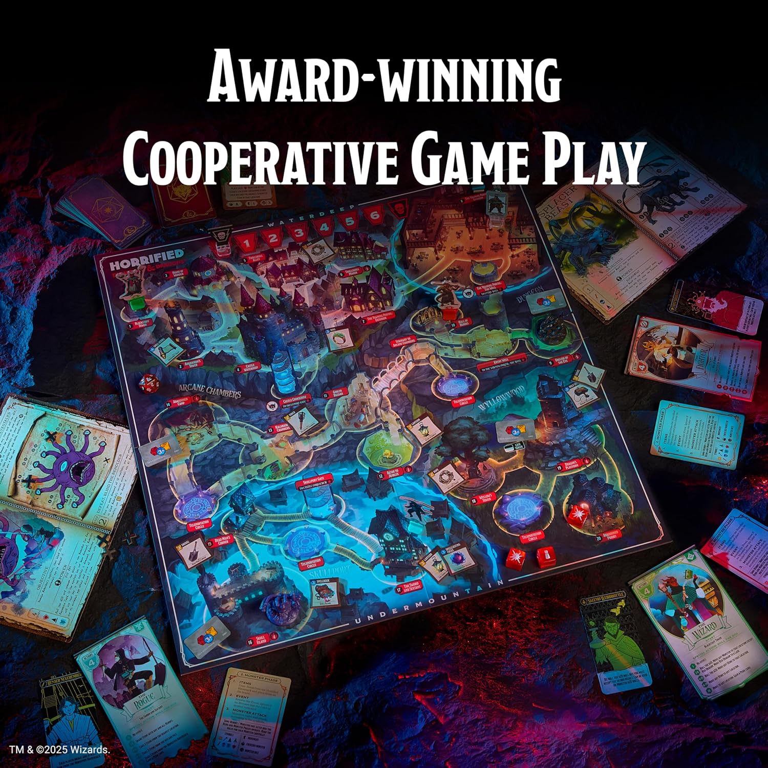 Thumbnail 2 de Ravensburger Horrified Games – Dungeons & Dragons: A Cooperative Strategy Board Game