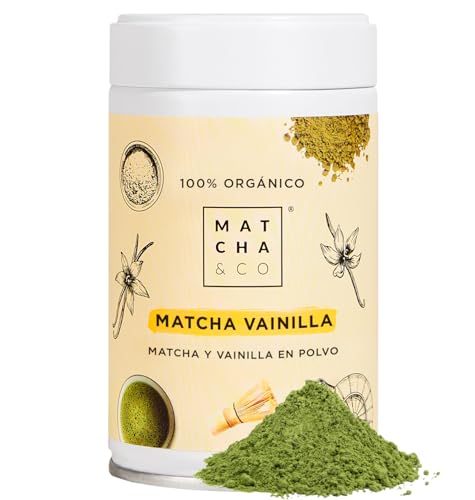 Detalle de Matcha & CO Té Matcha Vainilla 80g