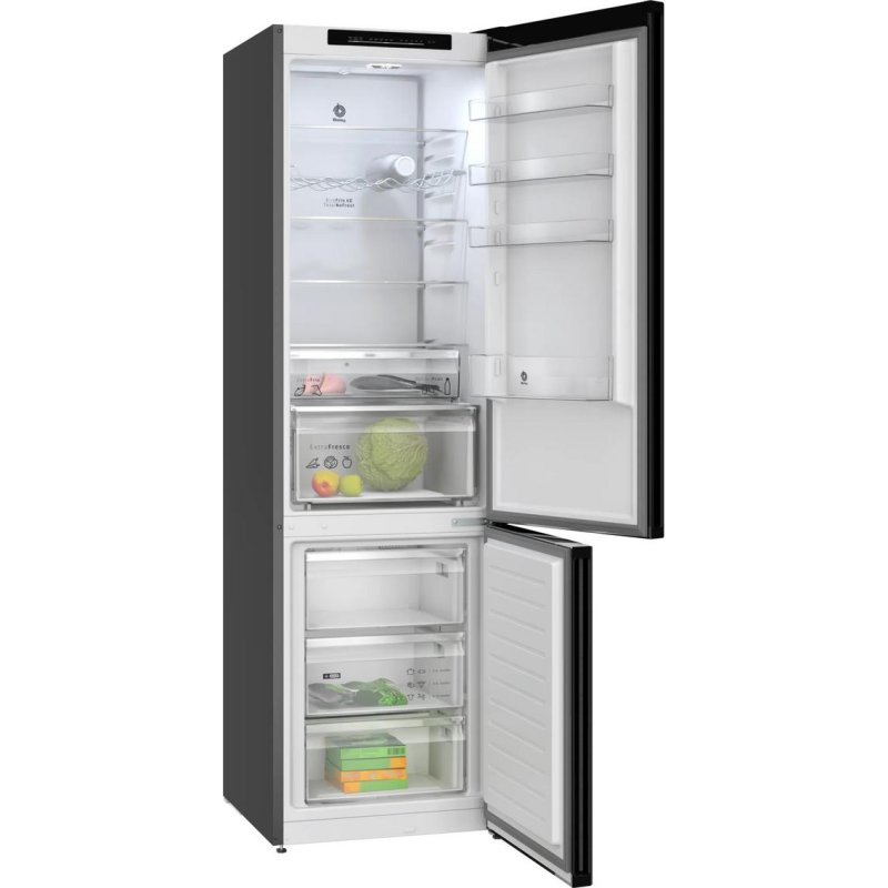 Detalle 2 de Balay 3KFD753GI No Frost: Frigorífico Combi de 203 cm, 363 L, grafito, 0°C y LED