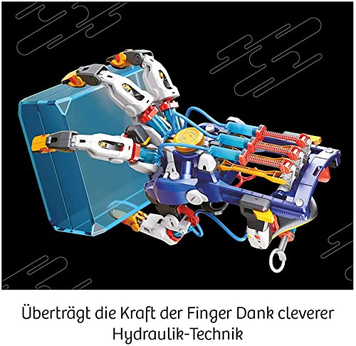 Detalle de KOSMOS Cyborg-Hand – hydraulisch gesteuerte XXL-Roboter-Hand