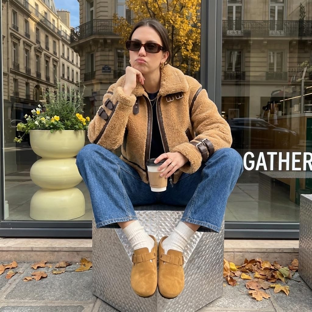 Thumbnail 4 de CUSHIONAIRE Hana suede clogs for women 👞