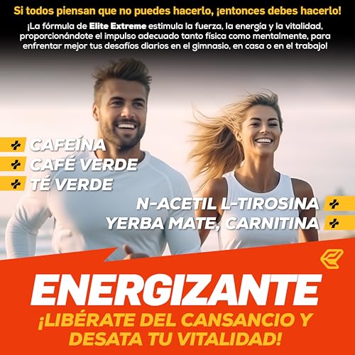 Detalle de Italian Elite Elite Extreme 120 Cápsulas: energía y vitalidad para un estilo de vida activo