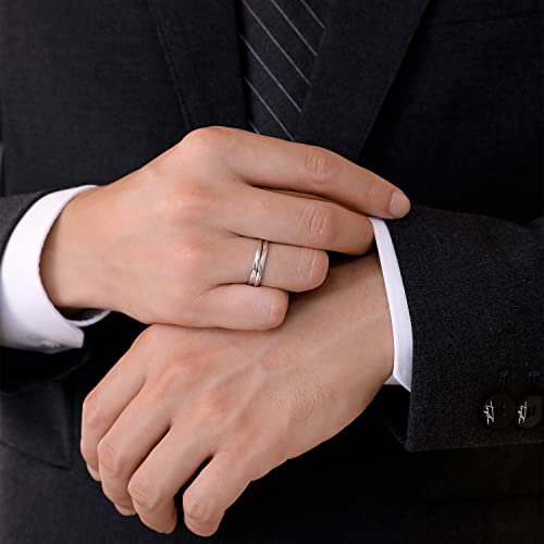 Thumbnail 7 de Meissa Couples Rings for Men and Women: Promise Ring Set in 925 Sterling Silver
