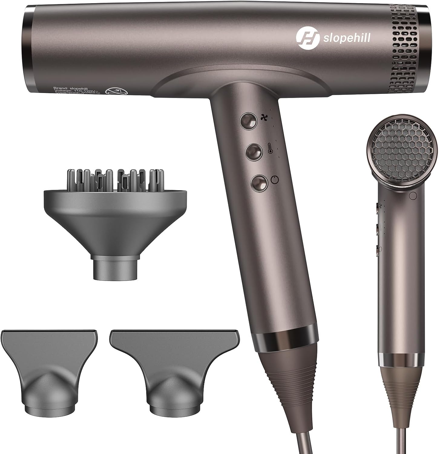 Detalle de Slopehill Professional Ionic Hair Dryer: High-Speed, Lightweight Salon-Grade Drying