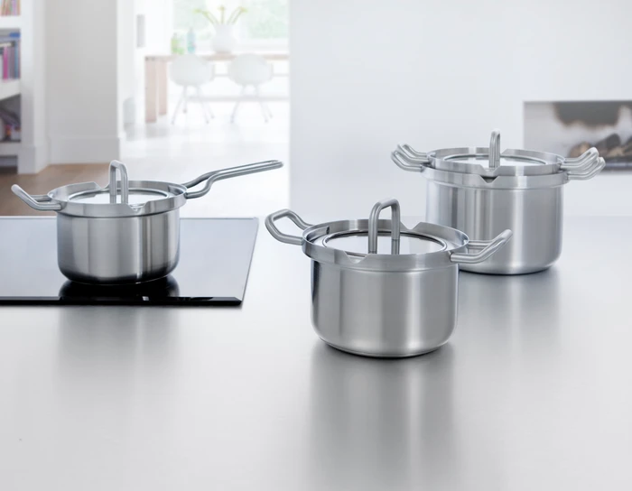 Thumbnail 9 de BK Q-linair Master Glas Topfset 5-teilig – mit Abgießsystem und Deckel-Vierteldrehung