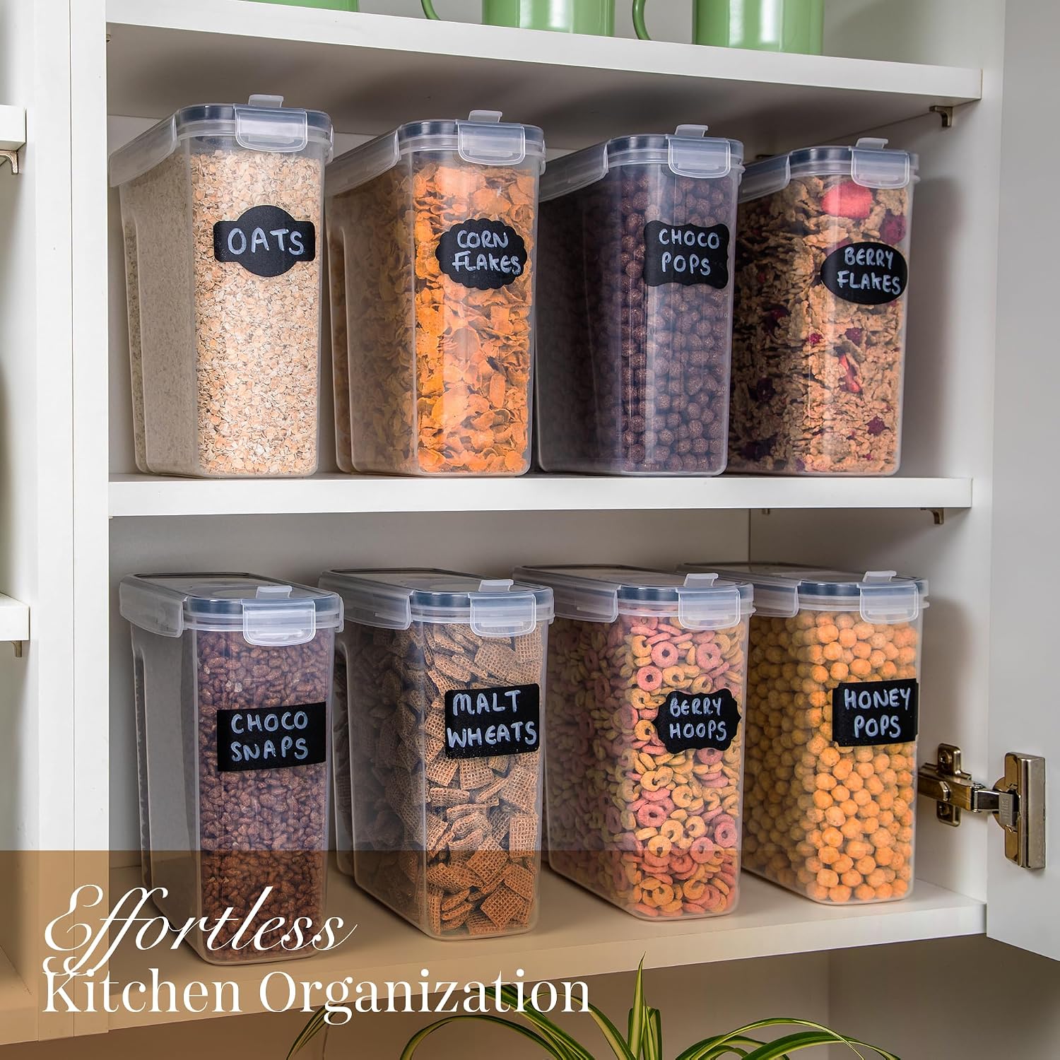 Detalle de nuovva Cereal Storage Containers 4L set