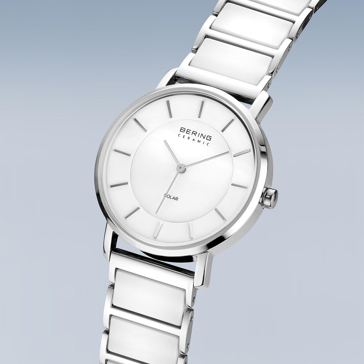 Thumbnail 1 de BERING Damen Solar Uhr 35 mm – Edelstahlgehäuse, Keramikelemente, Saphirglas