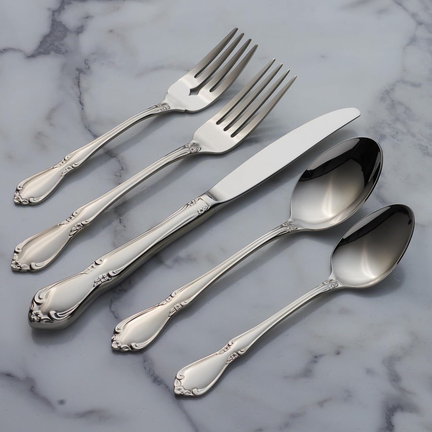 Detalle de Oneida Dinner Fork Set for 4
