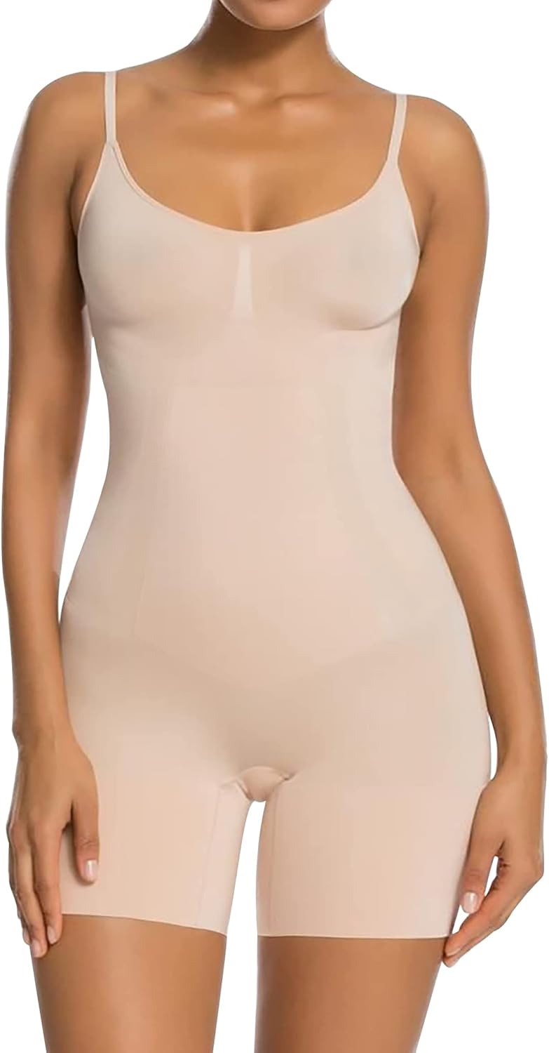 Thumbnail 6 de SHAPERX Body Shaper Open Bust Mid‑Thigh Bodysuit