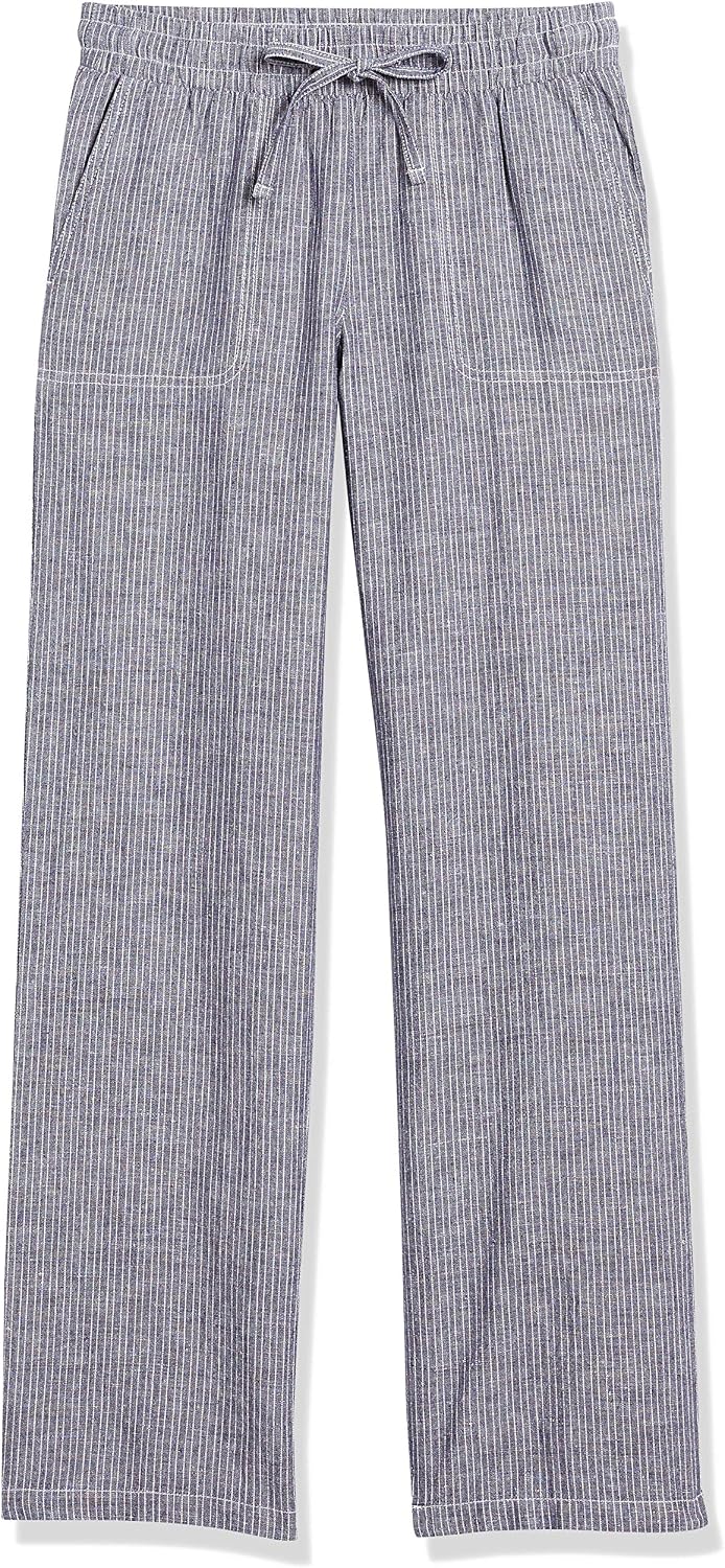 Thumbnail 6 de Amazon Essentials Women's Linen-Blend Relaxed Wide-Leg Pants with Drawcord