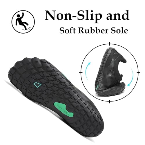 Thumbnail 6 de SAGUARO Zapatillas Barefoot para Hombre y Mujer – Minimalistas para Deportes Acuáticos, Onyx Negro, 43 EU