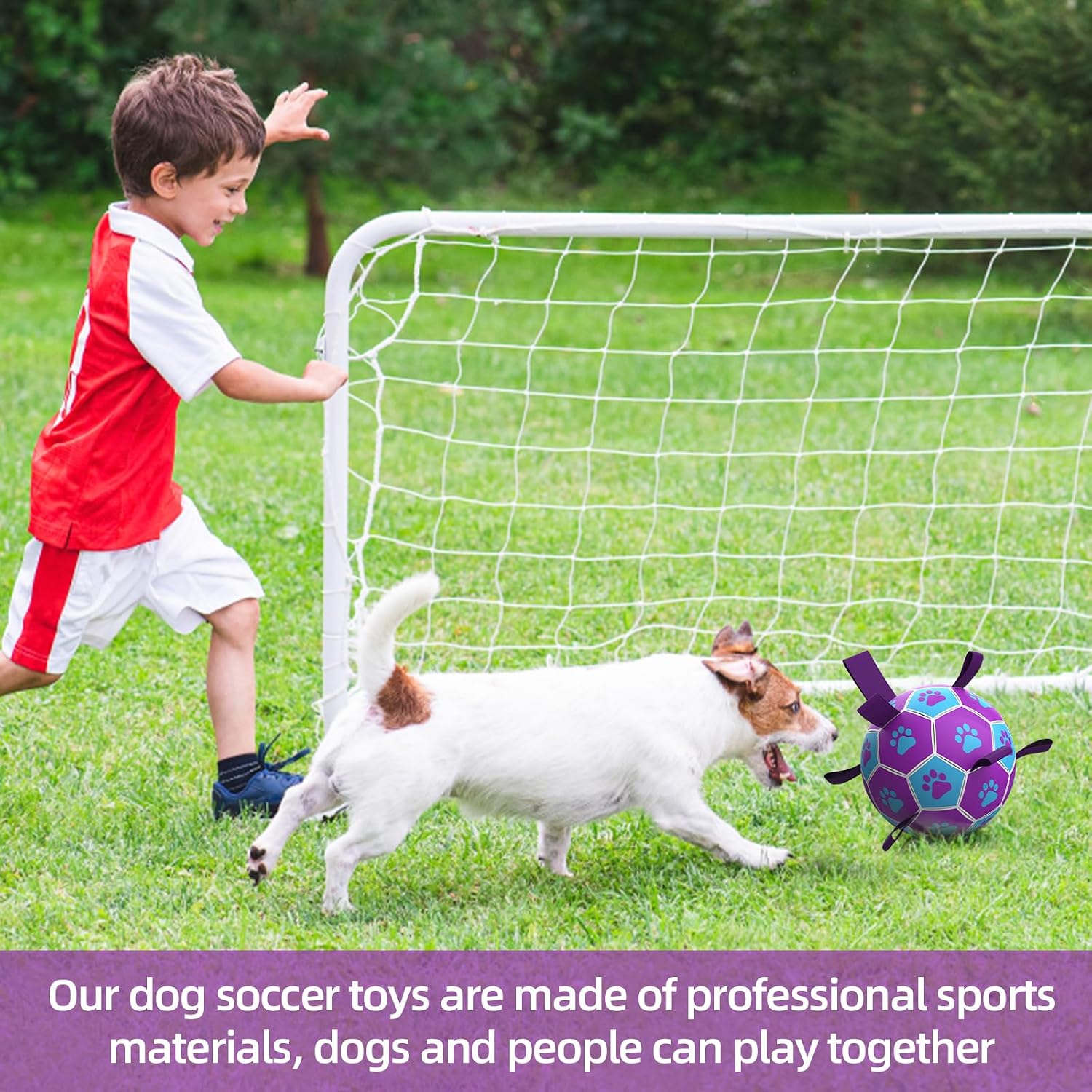Detalle 2 de HETOO Dog Ball Toy Football 6 inch