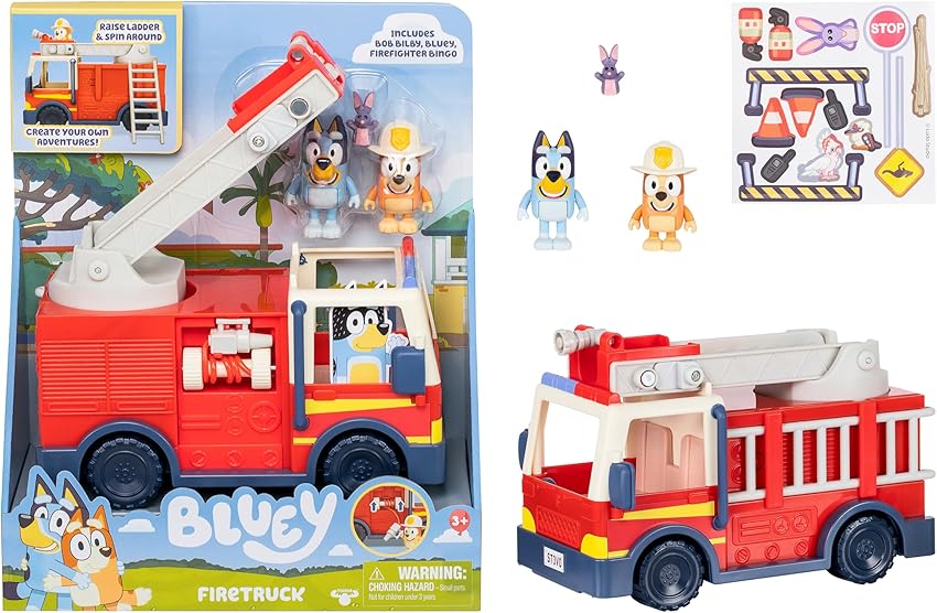 Thumbnail 4 de Bluey El Camión de la Basura con figura y 2 contenedores