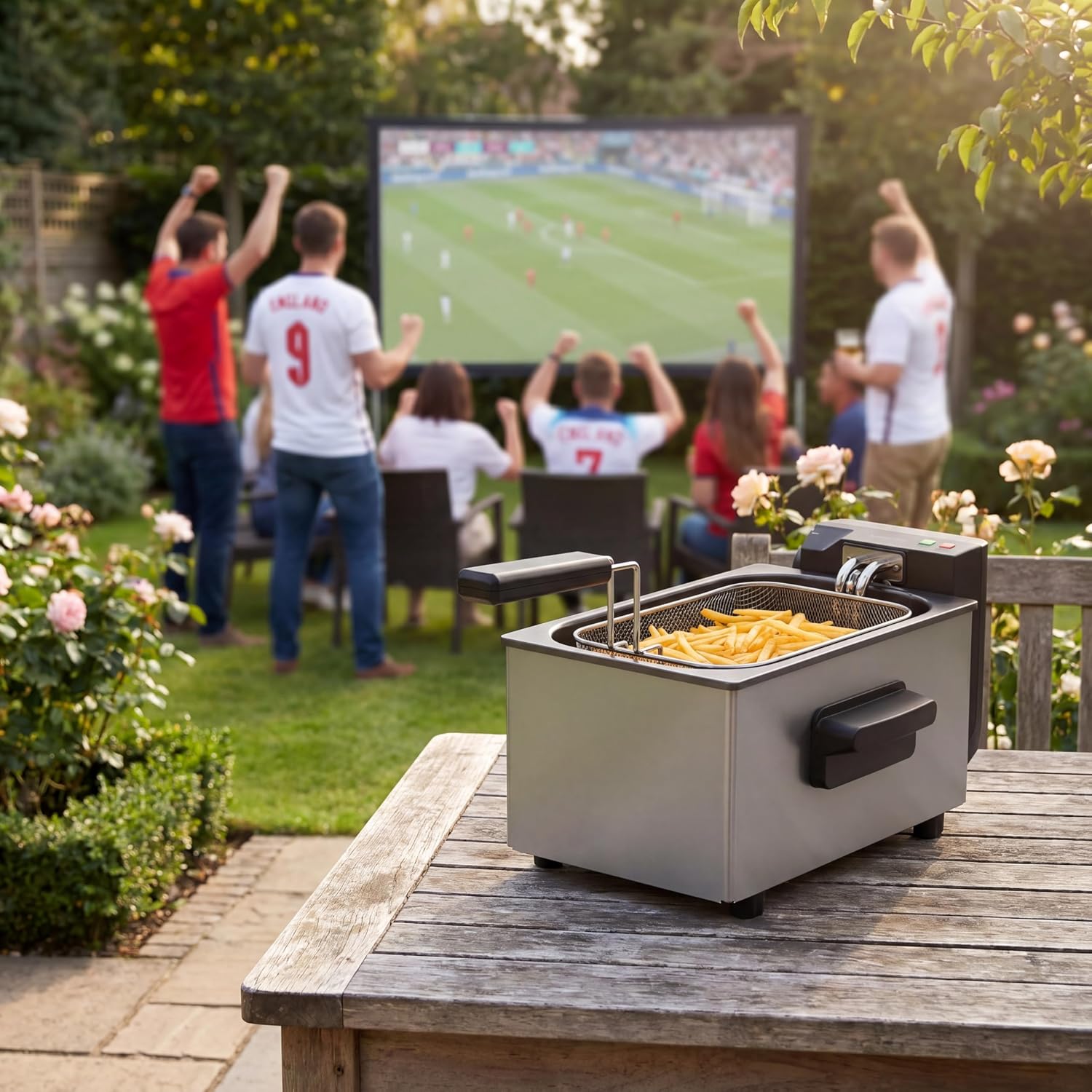 Thumbnail 2 de Tristar Stainless Steel Deep Fryer 3L, 2000W (FR-9327UK) – a practical, family-friendly fryer