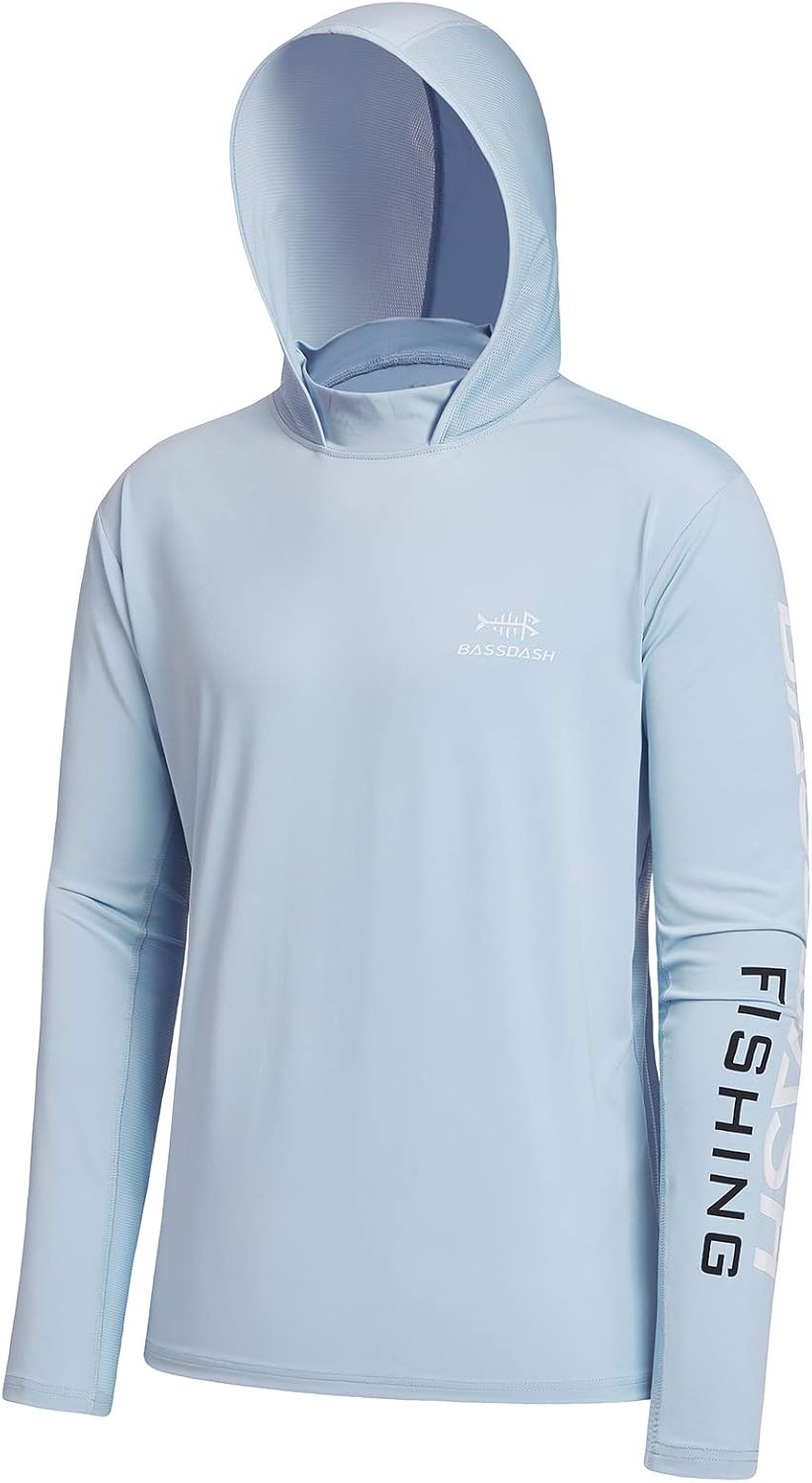 Thumbnail 6 de BASSDASH UPF 50+ Men's UV Sun Protection Long Sleeve Performance Fishing Hoodie