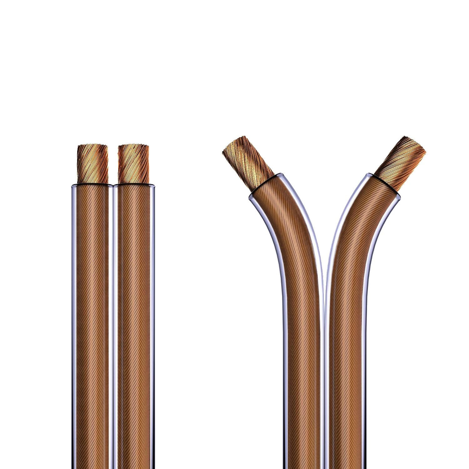 Detalle 1 de PureLink OFC – kabel głośnikowy 2 × 4,00 mm², 50 m, przezroczysty