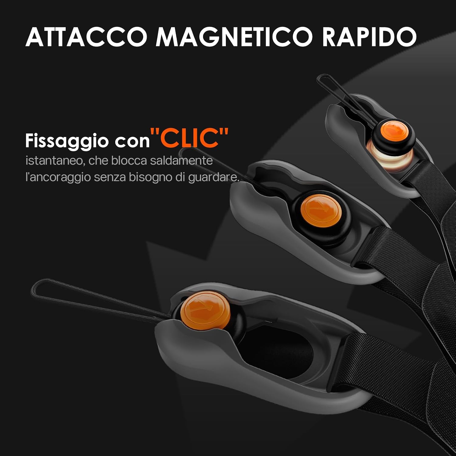 Thumbnail 1 de TARION Tracolla magnetica per DSLR: velocità, sicurezza e regolazione rapida
