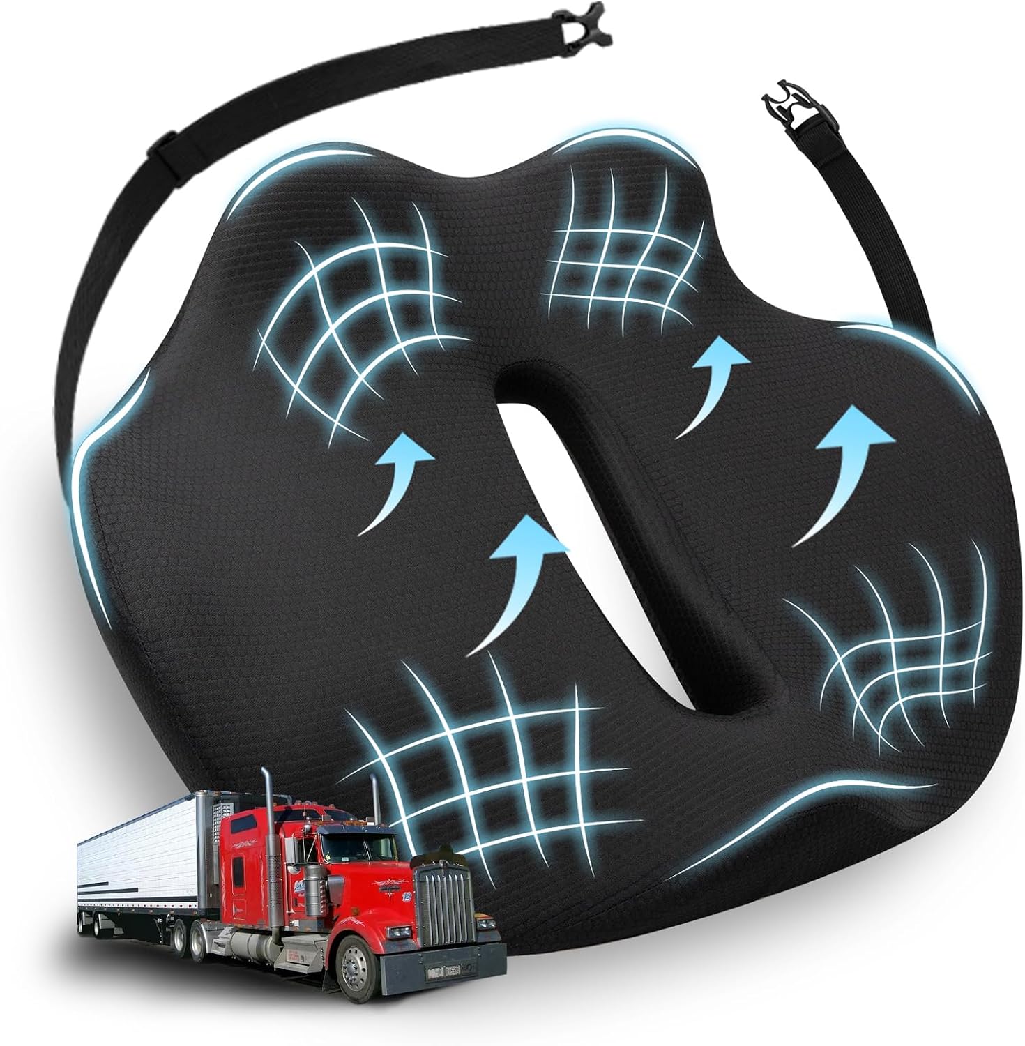 Detalle de japiroc X-Large Seat Cushion 20.08"