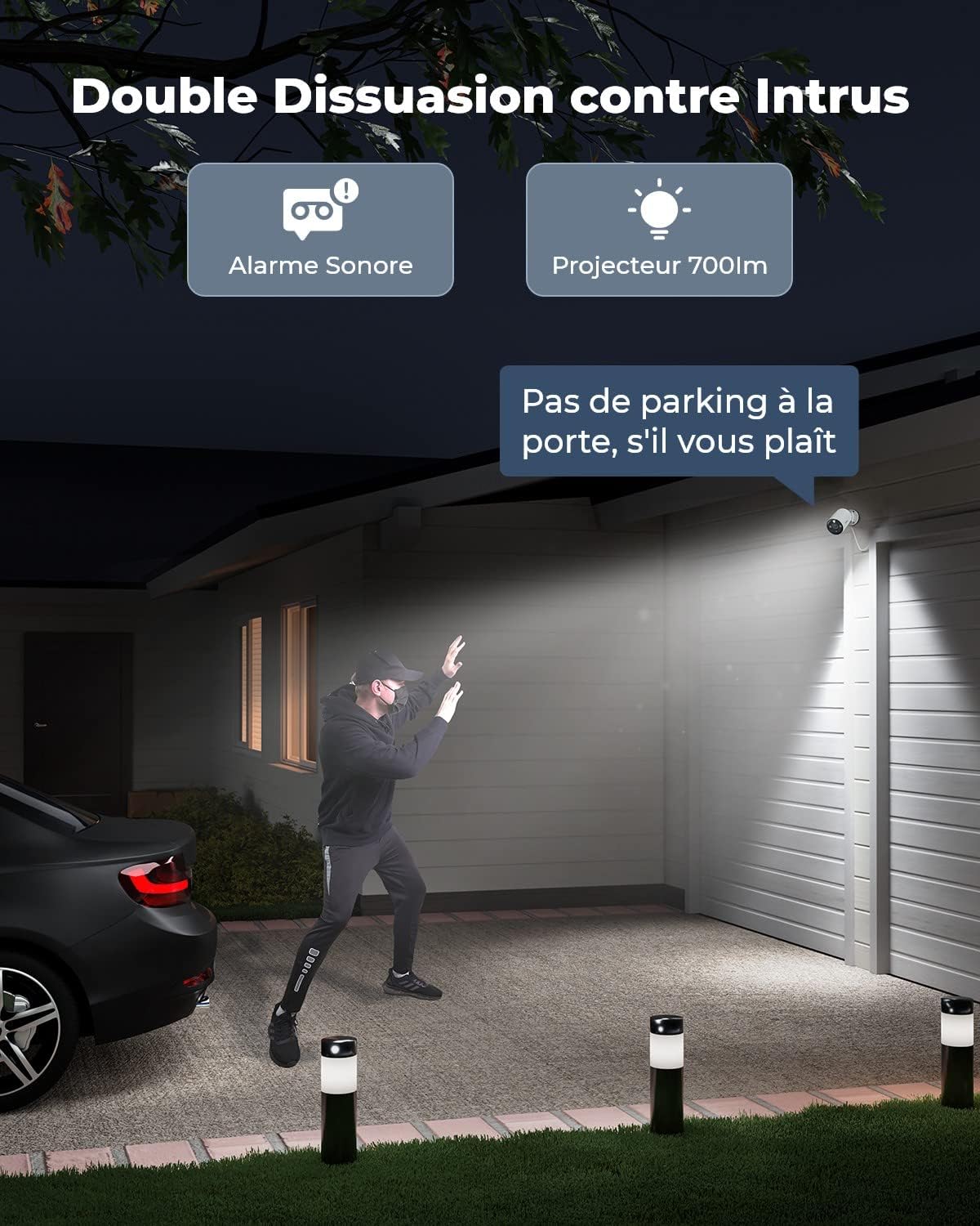 Thumbnail 2 de Reolink RLC-1212A: Caméra PoE Extérieure 4K+ 12MP avec Projecteur, Détection Personne/Véhicule et Vision Nocturne couleur