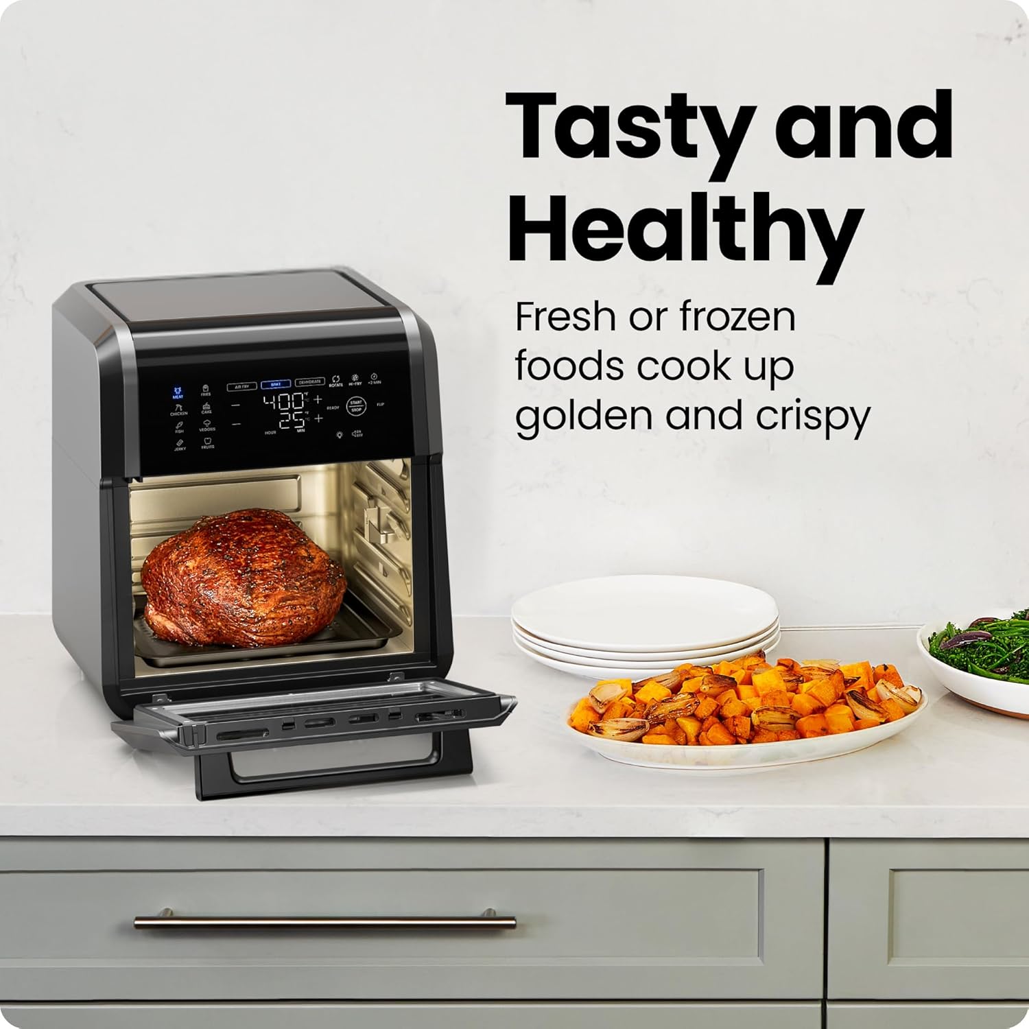 Detalle de Chefman 12-Quart 6-in-1 Air Fryer Oven