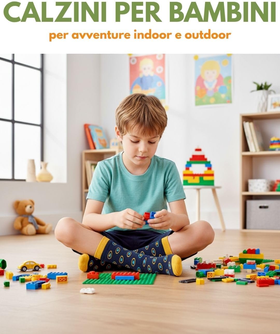 Thumbnail 1 de sockenkauf24 Calze Bambini per Bambino e Bambina (10 Paia) in Cotone – comfort senza elastico e passo sicuro