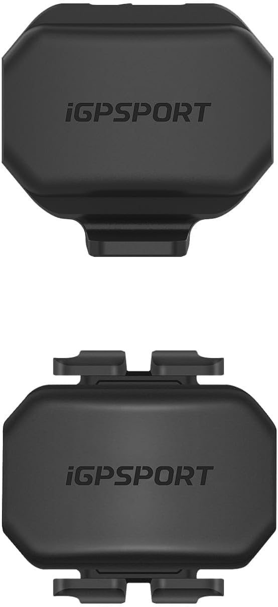 Detalle de iGPSPORT CAD70 Capteur de Cadence et Vitesse – IPX7, BLE5.0/ANT+, autonomie 300 h