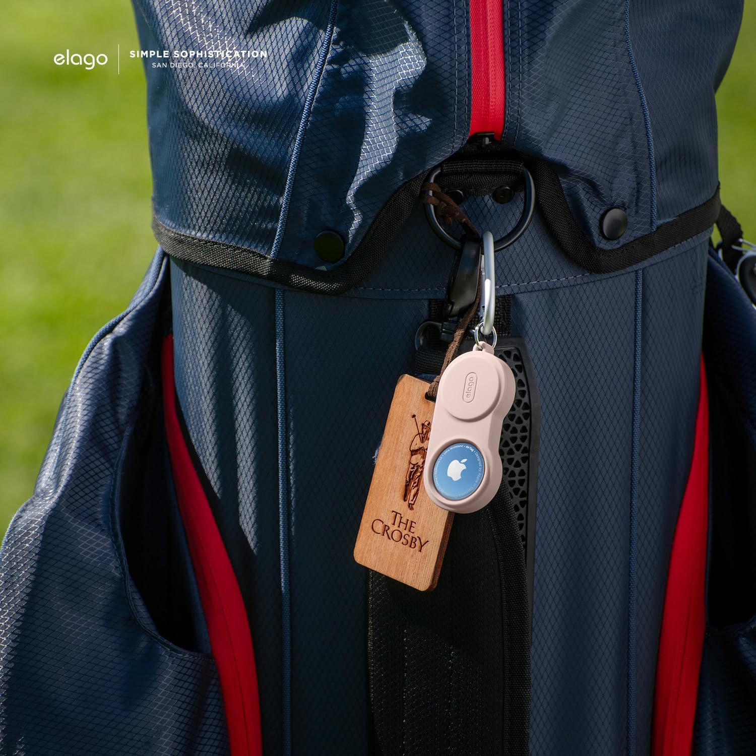 Thumbnail 1 de elago W5 Coque porte-clés compatible AirTag (2e génération & 1re génération) – protection antichute, design rétro