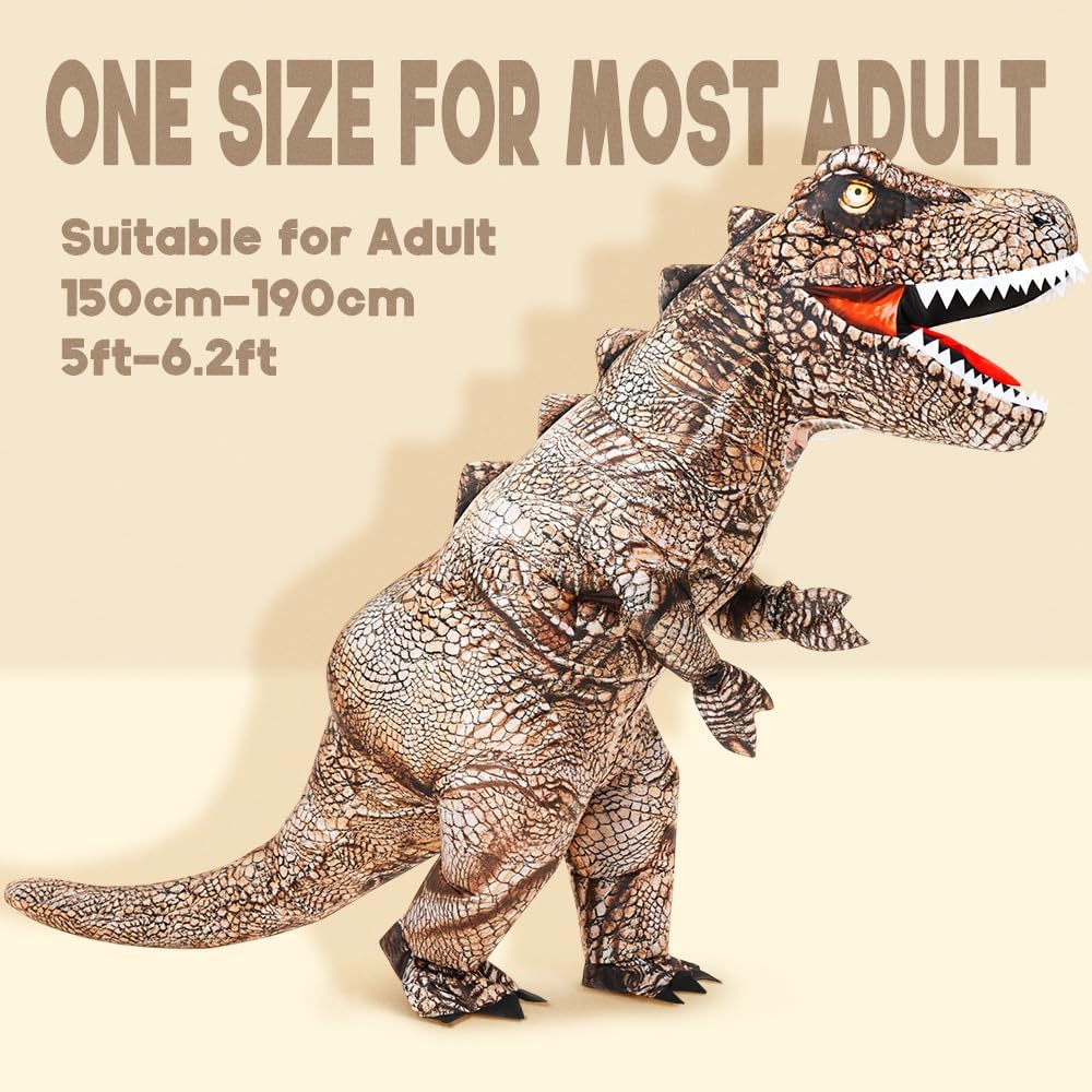 Thumbnail 3 de KOOY Inflatable Dinosaur Costume Adult Size